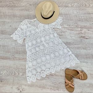 Francesca’s Crochet Swim/Beach Coverup